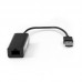 Cabo Adaptador USB 2.0 x RJ45 ADP-USBLAN100BK Plus Cable Cabo Adaptador USB 2.0 x RJ45 ADP-USBLAN100BK Plus Cable