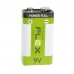 Bateria 9V Alcalina 1un 6LR61 FX-9K1 X-Cell Bateria 9V Alcalina 1un 6LR61 FX-9K1 X-Cell