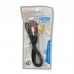 Cabo 3 RCA x 3 RCA 3m LE-1013T It Blue Cabo 3 RCA x 3 RCA 3m LE-1013T It Blue