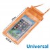 Capa Celular Prova Dágua Universal - Laranja Capa Celular Prova Dágua Universal - Laranja