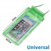 Capa Celular Prova Dágua Universal - Verde Capa Celular Prova Dágua Universal - Verde