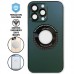Capa iPhone 14 Pro - Vidro Metallic Magsafe Cangling Green Capa iPhone 14 Pro - Vidro Metallic Magsafe Cangling Green