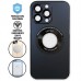 Capa iPhone 12 Pro Max - Vidro Metallic Magsafe Graphite Black Capa iPhone 12 Pro Max - Vidro Metallic Magsafe Graphite Black
