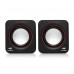 Caixa de Som 3W SP-301BK C3 Tech - Preto Caixa de Som 3W SP-301BK C3 Tech - Preto