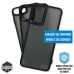 Capa Samsung Galaxy A03 - Clear Case Fosca Graphite Black Capa Samsung Galaxy A03 - Clear Case Fosca Graphite Black