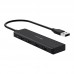 Hub USB 2.0 com 4 USB HU-230BK C3 Tech Hub USB 2.0 com 4 USB HU-230BK C3 Tech