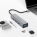 Hub USB 3.0 com 4 USB HU-340GY C3 Tech Hub USB 3.0 com 4 USB HU-340GY C3 Tech