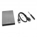 Case para HD Externo Sata 2.5 USB 3.0 CH-400CB C3 Tech - Preta Case para HD Externo Sata 2.5 USB 3.0 CH-400CB C3 Tech - Preta