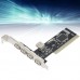 Placa PCI USB 2.0 4+1 Portas KP-PL-912 Knup Placa PCI USB 2.0 4+1 Portas KP-PL-912 Knup
