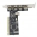 Placa PCI USB 2.0 4+1 Portas KP-PL-912 Knup Placa PCI USB 2.0 4+1 Portas KP-PL-912 Knup
