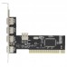 Placa PCI USB 2.0 4+1 Portas KP-PL-912 Knup Placa PCI USB 2.0 4+1 Portas KP-PL-912 Knup