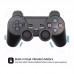 Controle para PS2 Sem Fio - Preto Controle para PS2 Sem Fio - Preto