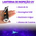 Lanterna Recarregável com Ultravioleta FX-LT-15 X-Cell Lanterna Recarregável com Ultravioleta FX-LT-15 X-Cell