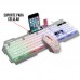 Kit Gamer Teclado + Mouse USB LED RGB LEY-2078 Lehmox - Prata Kit Gamer Teclado + Mouse USB LED RGB LEY-2078 Lehmox - Prata