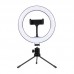 Iluminador Ring Light 8 Pol + Tripé NY-01 Lehmox Iluminador Ring Light 8 Pol + Tripé NY-01 Lehmox