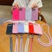 Capa iPhone 15 Pro Max - Glitter Magsafe com Cordão Pink Capa iPhone 15 Pro Max - Glitter Magsafe com Cordão Pink