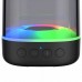 Caixa de Som Bluetooth 3W RGB Cristal CS-Q25BT Exbom - Preta Caixa de Som Bluetooth 3W RGB Cristal CS-Q25BT Exbom - Preta