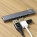 Hub Tipo C com 1 USB 3.0 e 3 USB 2.0 KP-HB511 Knup Hub Tipo C com 1 USB 3.0 e 3 USB 2.0 KP-HB511 Knup