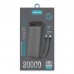 Carregador Power Bank 20000mAh 22.5W Kimaster - Preto Carregador Power Bank 20000mAh 22.5W Kimaster - Preto