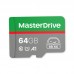 Cartão de Memória 64GB Classe 10 + Adaptador Master Drive Cartão de Memória 64GB Classe 10 + Adaptador Master Drive
