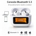 Fone Bluetooth Smart Touch KD-7219 Kaidi - Branco Fone Bluetooth Smart Touch KD-7219 Kaidi - Branco