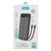 Carregador Power Bank 10000mAh 22.5W Kimaster - Preto Carregador Power Bank 10000mAh 22.5W Kimaster - Preto
