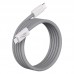 Cabo Tipo C 1m 60W CB-P500GY C3 Tech Cabo Tipo C 1m 60W CB-P500GY C3 Tech
