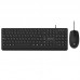 Kit Teclado + Mouse com Fio KT-150B C3 Tech - Preto Kit Teclado + Mouse com Fio KT-150B C3 Tech - Preto