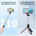 Bastão de Selfie Tripé Bluetooth BMG-40B B-Max - Preto Bastão de Selfie Tripé Bluetooth BMG-40B B-Max - Preto