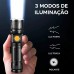 Lanterna Tática LED Recarregável USB NY-74 Lehmox Lanterna Tática LED Recarregável USB NY-74 Lehmox