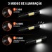 Lanterna Tática Metal LED Recarregável NY-70 Lehmox Lanterna Tática Metal LED Recarregável NY-70 Lehmox