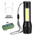 Lanterna Tática Metal LED Recarregável NY-70 Lehmox Lanterna Tática Metal LED Recarregável NY-70 Lehmox