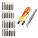 Kit de Ferramentas Portátil 33 em 1 Jogo de Chaves XC-K32B X-Cell Kit de Ferramentas Portátil 33 em 1 Jogo de Chaves XC-K32B X-Cell