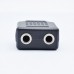 Adaptador P2 Macho + 2 P2 Fêmea Splitter de Áudio LE-5507 It Blue Adaptador P2 Macho + 2 P2 Fêmea Splitter de Áudio LE-5507 It Blue