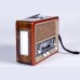 Caixa de Som Bluetooth Retrô XDG-71 Xtrad - Madeira Verniz Caixa de Som Bluetooth Retrô XDG-71 Xtrad - Madeira Verniz