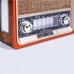 Caixa de Som Bluetooth Retrô XDG-71 Xtrad - Madeira Verniz Caixa de Som Bluetooth Retrô XDG-71 Xtrad - Madeira Verniz